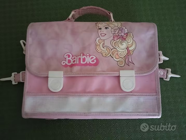 Cartella di Barbie a valigetta/zainetto vintage 1988 - Immagine 1