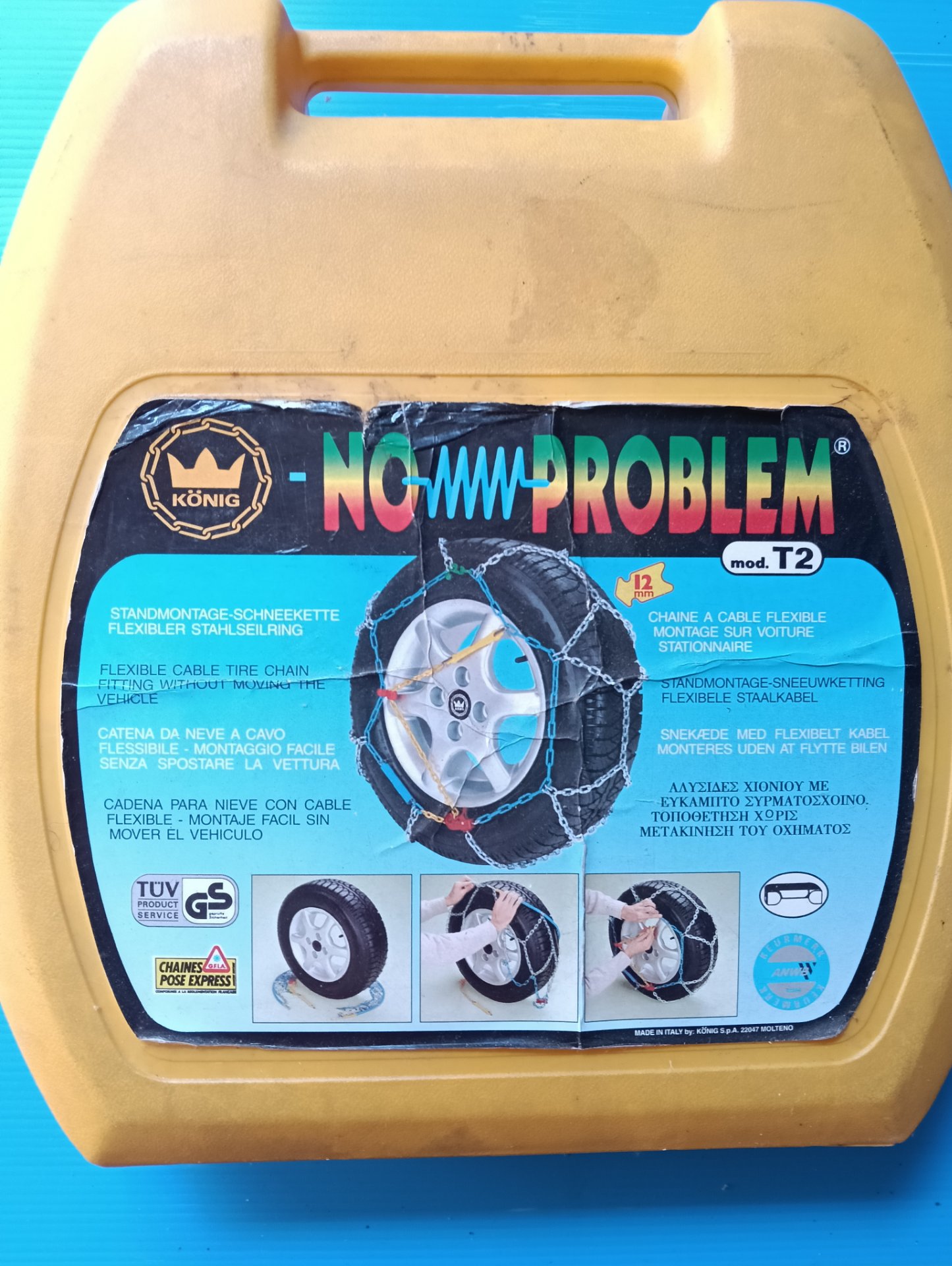 Catene da neve KONIG No Problem T2 12mm, - Immagine 1