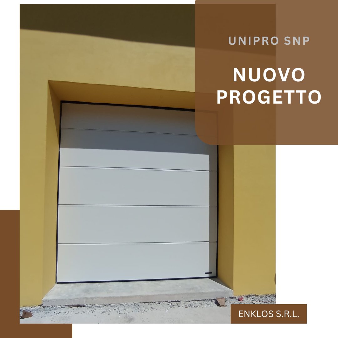 Portone sezionale UniPro SNP 3,240 m x 2,375 m - Immagine 1