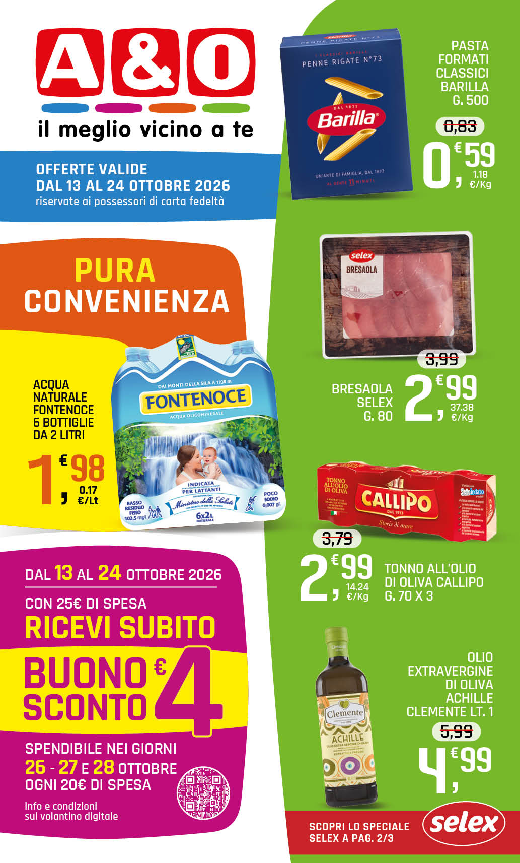Offerte Valide dal 13 al 24 Ottobre 2026