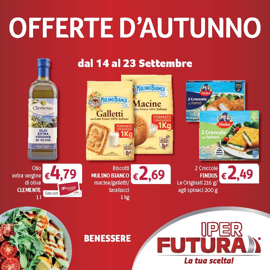 OFFERTE D'AUTUNNO