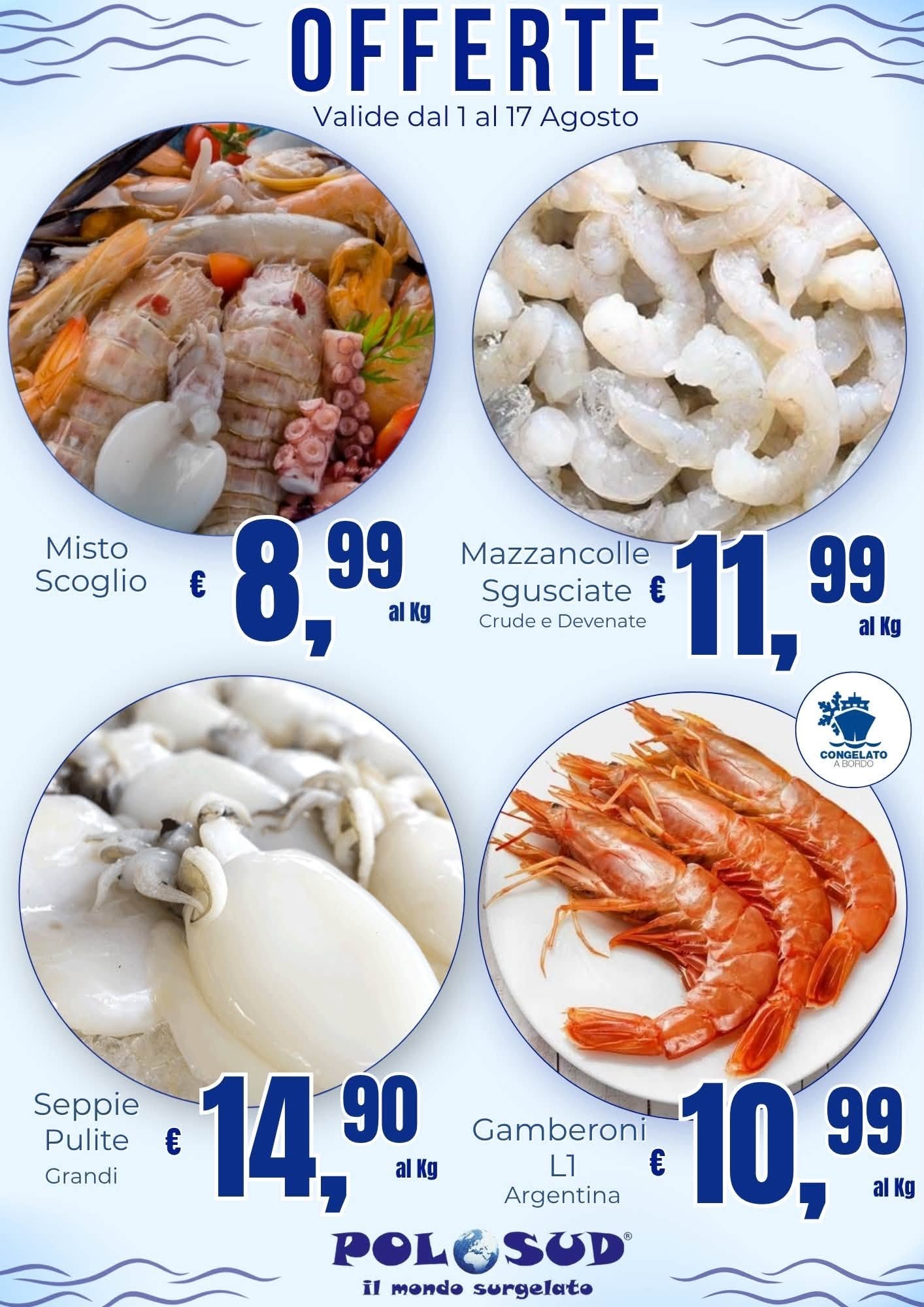 Offerte Valide dall' 1 al 17 Agosto 2026
