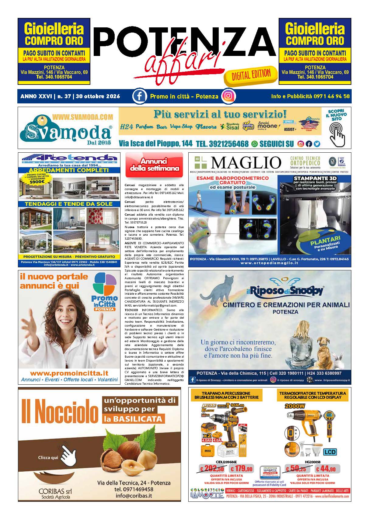 Valido dal 30 Ottobre 2026