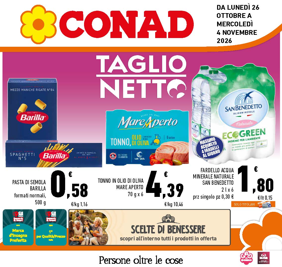 TAGLIO NETTO