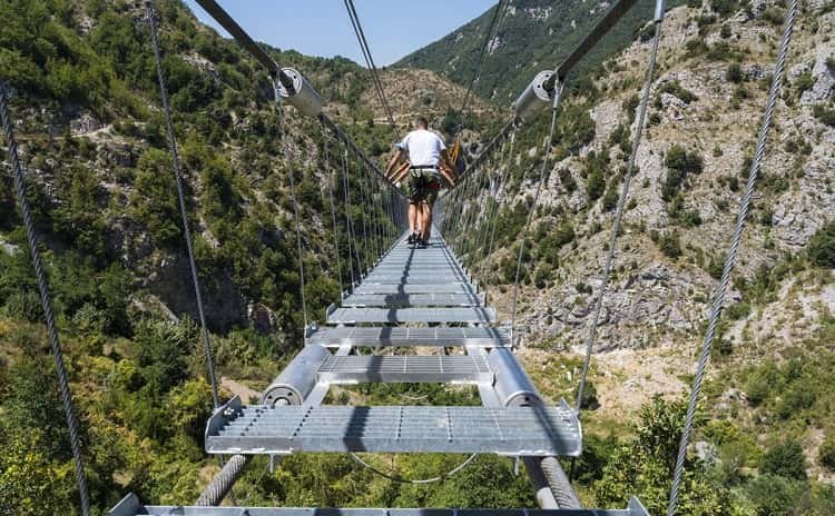 Ponte Tibetano - più lungo del mondo